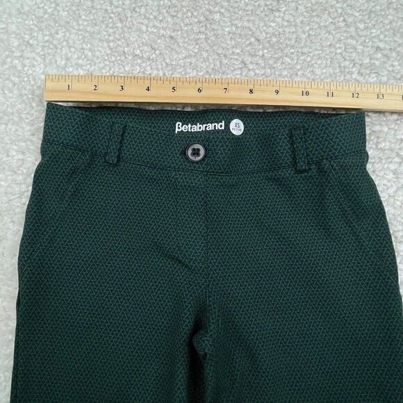 Betabrand Green Zig Zag Yoga Dress Pant - Picture 9 of 9